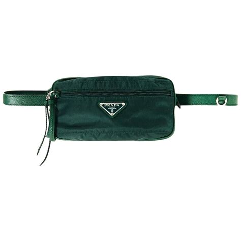 green prada fanny pack|Prada backpack outlet.